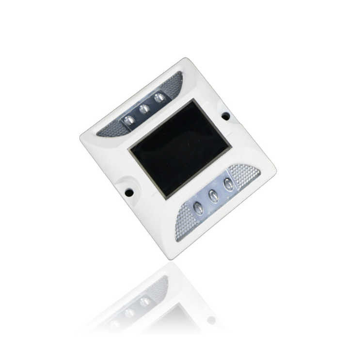 IP68 éclairage de l'aluminium solide de la route solaire 5 couleurs pour la route sombre