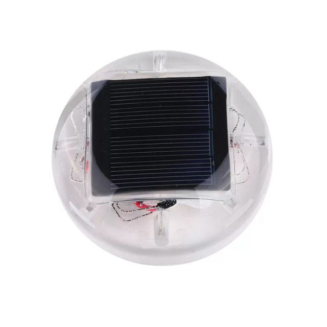 Marqueurs routiers jaunes de haute visibilité 4V anti-UV PC Marqueurs routiers en plastique