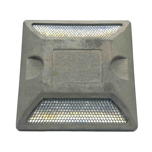 Marqueur de route en aluminium réfléchissant les yeux de chat Taille 50 mm