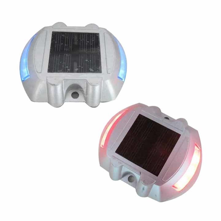 Fer à cheval Réflecteur solaire à LED Marqueur de roue