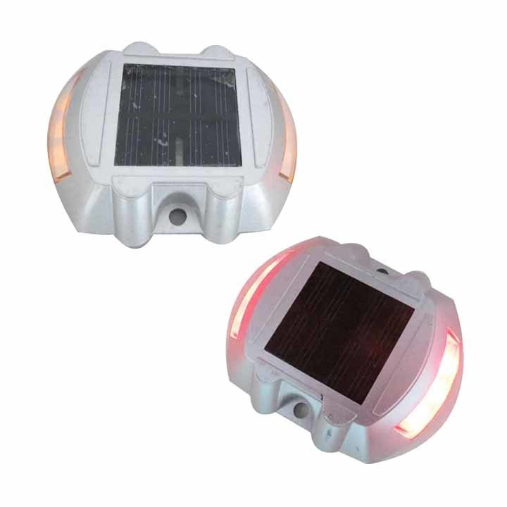 Fer à cheval Réflecteur solaire à LED Marqueur de roue