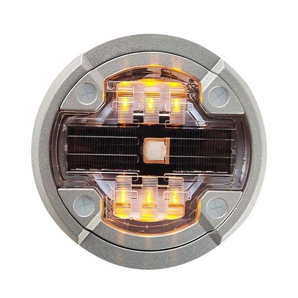 Couleur rouge Poteaux solaires à LED de haute luminosité Poteaux solaires pour yeux de chat