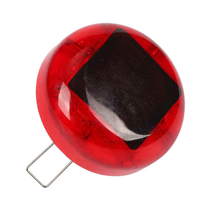 Lumière LED clignotante pour les yeux de chat ronde pour le jardin