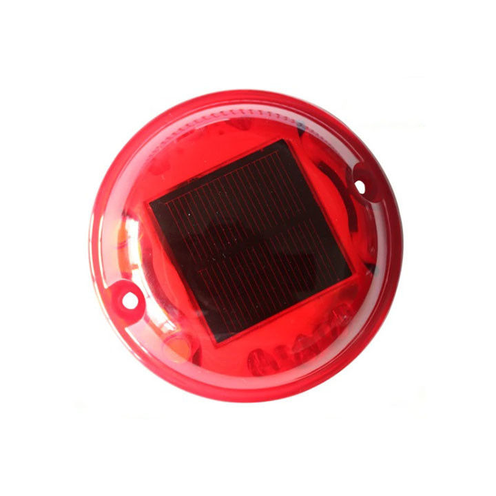 Ronde Plastique Solar Road Studs Réflecteurs solaires de la route LED