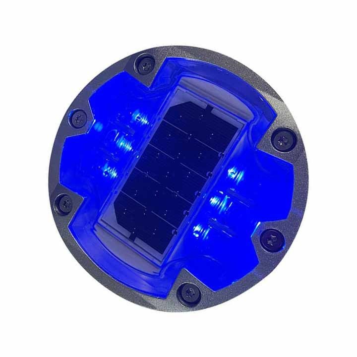 IL300 Poids lourd LED solaire routiers Poteaux lumineux intégrés rondes Marqueurs routiers clignotants