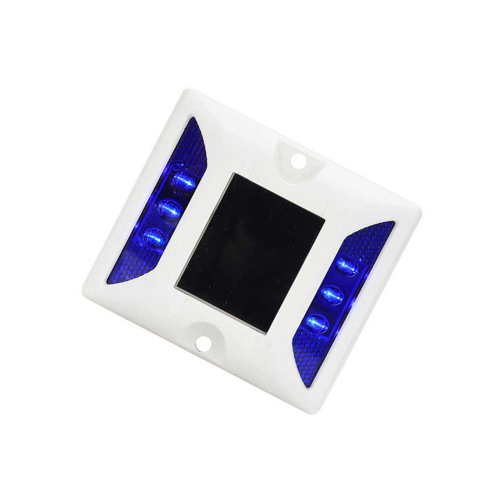 LED Cat Eye Road Stud Highway Airport Dock IP68 L'aluminium est utilisé pour la fabrication de roues solaires