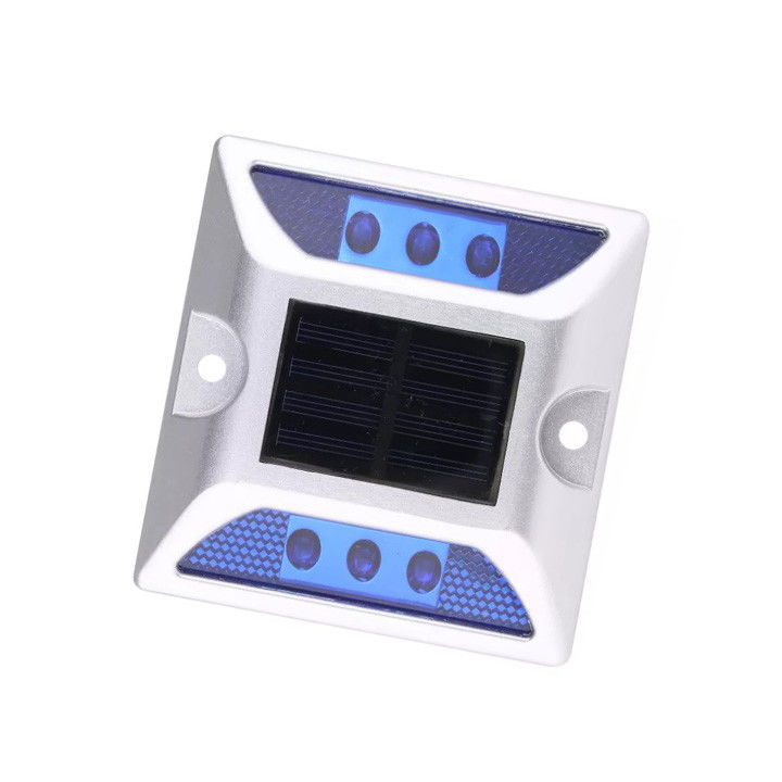 Éclairage routier en aluminium pour les yeux de chat Éclairage de la circulation en extérieur Marqueurs solaires