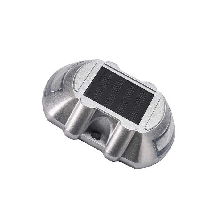 Lumière de marqueur solaire pour allée en aluminium LED flashant