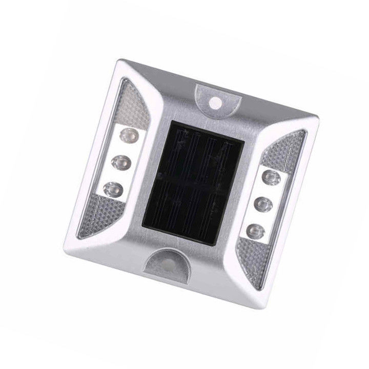Éclairage solaire pour les yeux de chat IP68 LED en aluminium