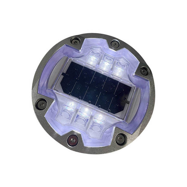 LED solaire routiers en aluminium intégré pour les yeux de chat réflecteur pour la route