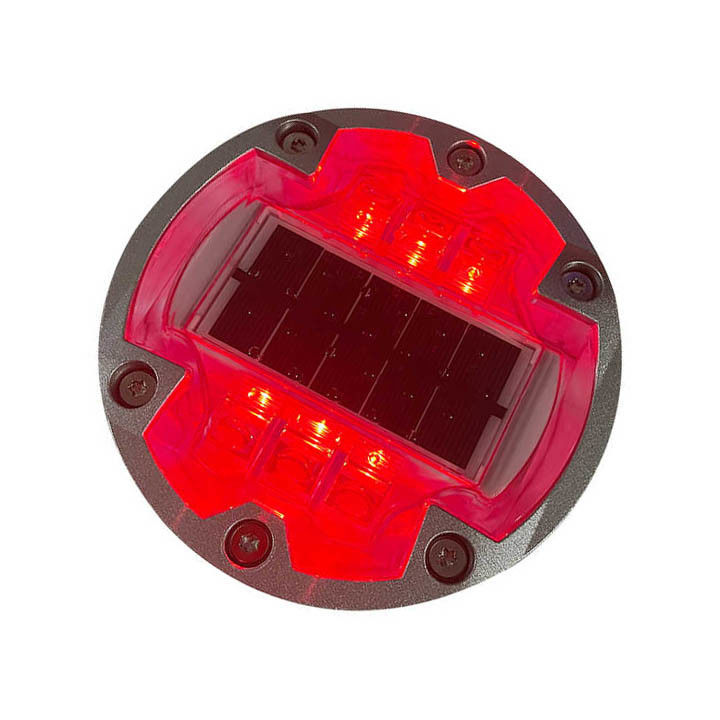 LED solaire routiers en aluminium intégré pour les yeux de chat réflecteur pour la route